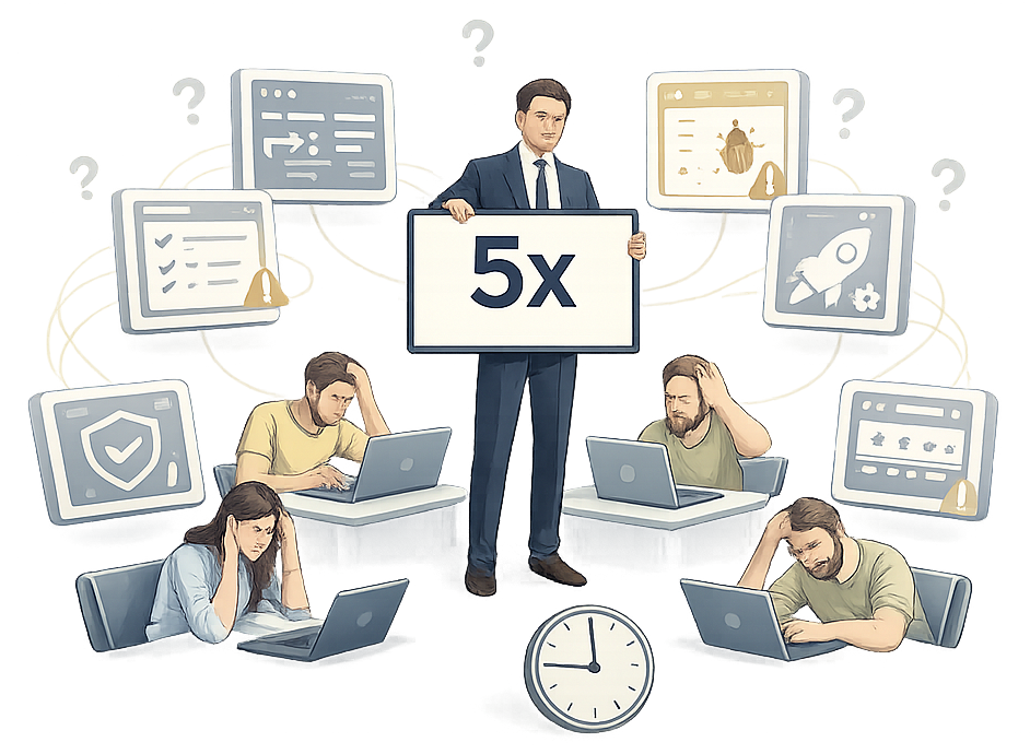 Your board wants the 5x. Another tool won't get you there.
